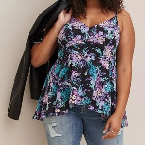 Torrid Floral Flowy Cami